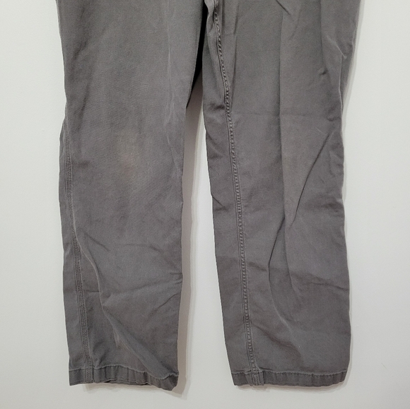 Carhartt Men's Rugged Flex Relaxed Fit Canvas Work Pant Gravel Grey Size 40x30 - Picture 6 of 15